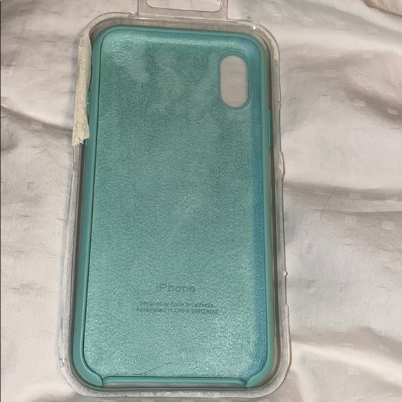 iPhone X Silicone Case (Marine Green) - Picture 2 of 2